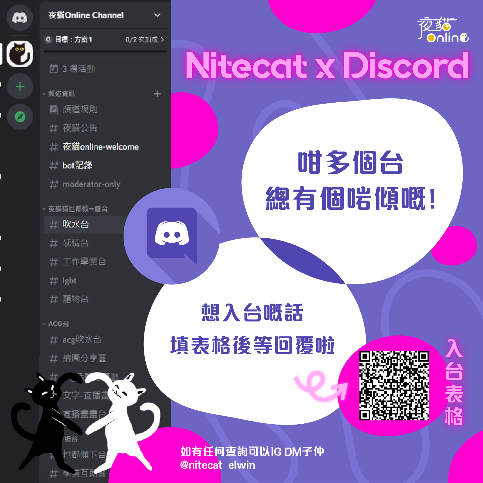 Nitecat x Discord